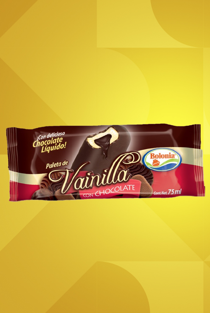 Paleta Vainilla con Chocolate